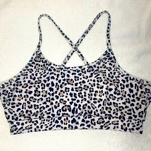 Leopard Sports Bra